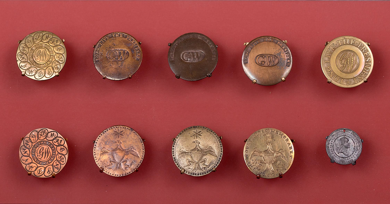 George Washington Inaugural Buttons